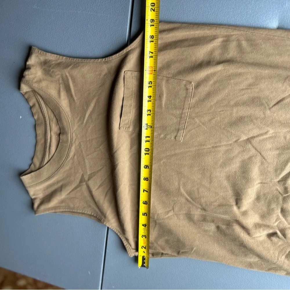 Everlane Tan Ribbed Top - Picture 8 of 10